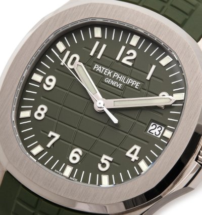 Patek Philippe Aquanaut 18k White Gold 5168g-010 - Ats-w007835