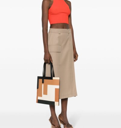Fendi Medium Fendi Flip Tote Bag