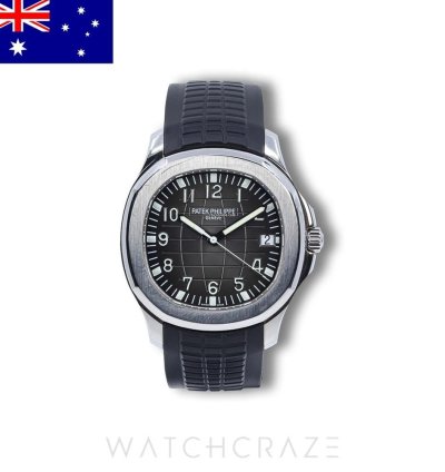 Patek Philippe Aquanaut 2008 Patek Philippe Auqanaut Black Date 40mm 5167a-001