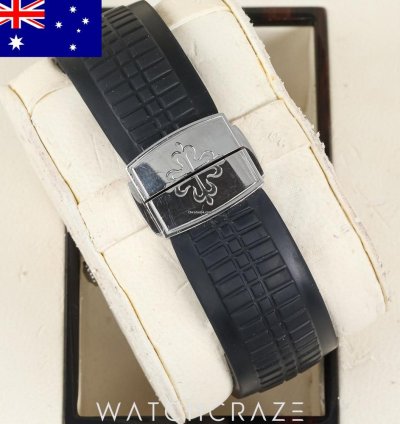 Patek Philippe Aquanaut 2008 Patek Philippe Auqanaut Black Date 40mm 5167a-001