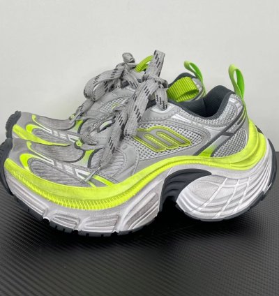 Balenciaga 10xl Low-top Sneakers whitegreyyellow