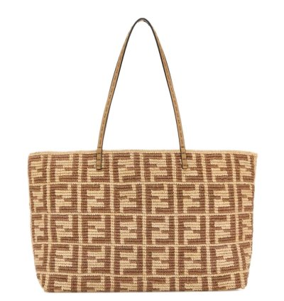Fendi Large Embroidered Tote Bag