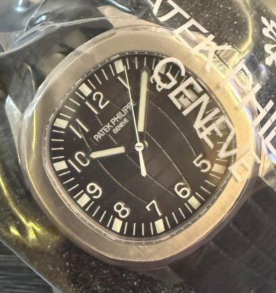 Patek Philippe Aquanaut 2009 Jumbo Aquanaut 5167a-001 With Pp Service Extra Tropic Straps