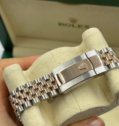 Rolex Datejust 36 126281rbr Silver Fluted Diamonds Dial Dial Jubilee
