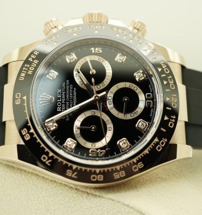 Rolex Daytona 116515ln Black Diamond Neu 2023 Full Set Schwarz Diamant