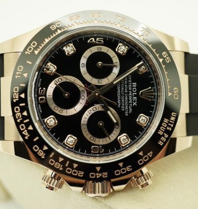 Rolex Daytona 116515ln Black Diamond Neu 2023 Full Set Schwarz Diamant