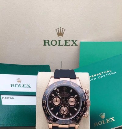 Rolex Daytona 116515ln Blackold Card