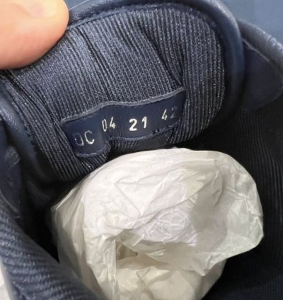 Dior B27 World Tour Sneakers Navy 42