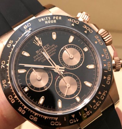 Rolex Daytona 116515ln Blackold Card