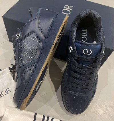 Dior B27 World Tour Sneakers Navy 42