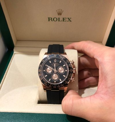 Rolex Daytona 116515ln Blackold Card
