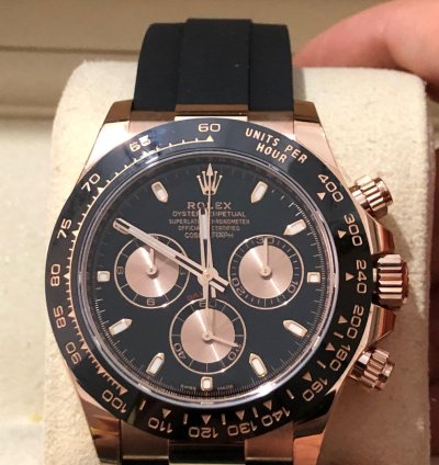 Rolex Daytona 116515ln Blackold Card