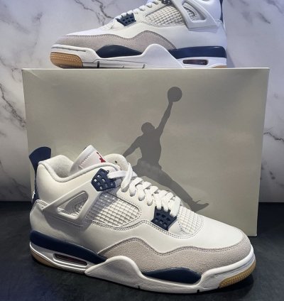 Jordan 4 Nike Sb Navy
