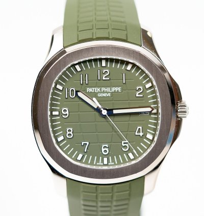 Patek Philippe Aquanaut 2020 Aquanaut Green 5168g White Gold