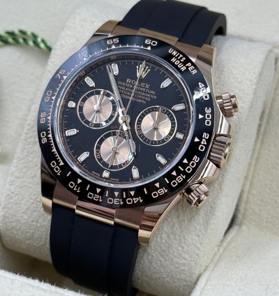 Rolex Daytona 116515ln Black-old Card 2020