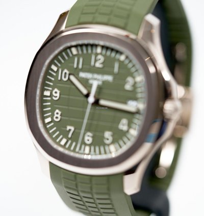 Patek Philippe Aquanaut 2020 Aquanaut Green 5168g White Gold