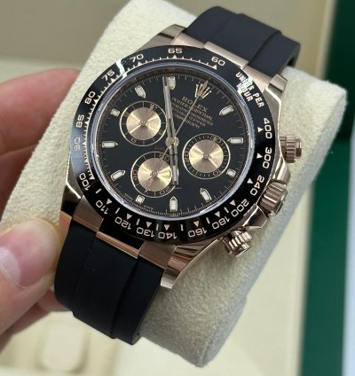 Rolex Daytona 116515ln Black-old Card 2020