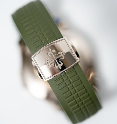 Patek Philippe Aquanaut 2020 Aquanaut Green 5168g White Gold