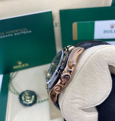 Rolex Daytona 116515ln Chocolate Arabic Dial Box And Papers