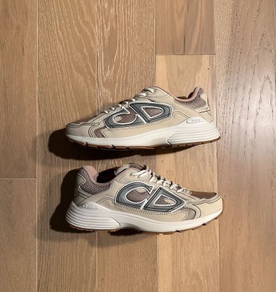 Dior B30 Beige Cream Mesh And Technical Fabric