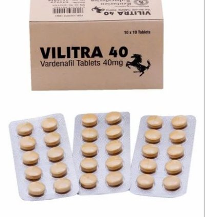 Vilitra Vardenafil 40 Mg Genric Product 10 Pills