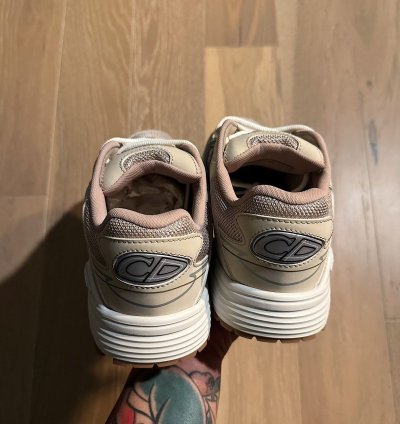Dior B30 Beige Cream Mesh And Technical Fabric