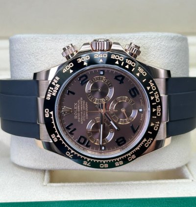 Rolex Daytona 116515ln Chocolate Arabic Oysterflex