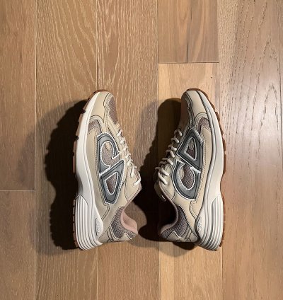 Dior B30 Beige Cream Mesh And Technical Fabric