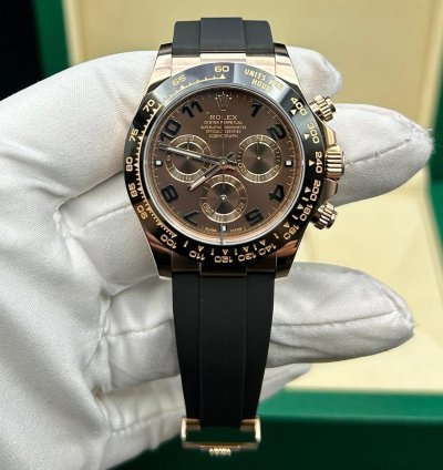 Rolex Daytona 116515ln Chocolate Arabic Oysterflex