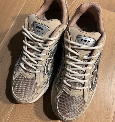 Dior B30 Beige Cream Mesh And Technical Fabric