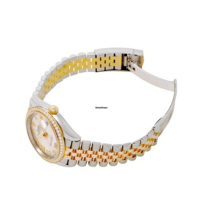 Rolex Datejust 36 126283rbr Automatic Gold Steel Like New Unworn