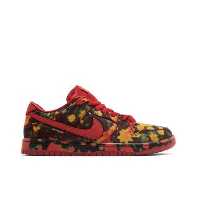 Nike Sb The Wizard Of Oz Dunk Low Poppy Field Fz1291-600