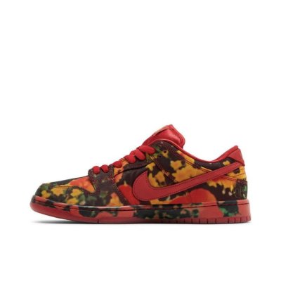 Nike Sb The Wizard Of Oz Dunk Low Poppy Field Fz1291-600