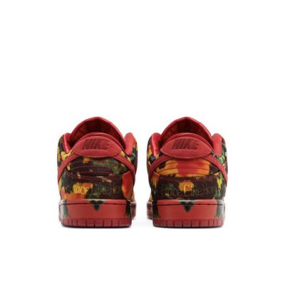 Nike Sb The Wizard Of Oz Dunk Low Poppy Field Fz1291-600