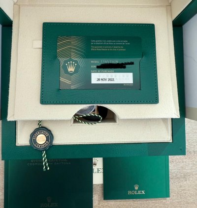 Rolex Daytona 116515ln Full Set