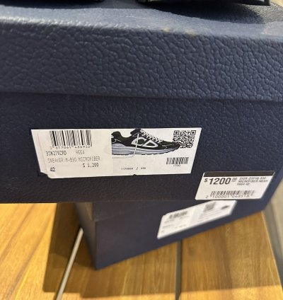 Dior B30 Black Olive 42 Fit 9 Us