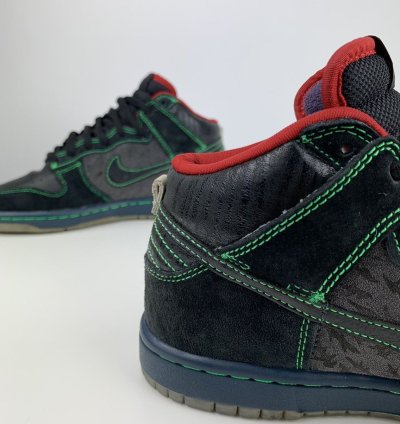 New 2009 Nike Sb Dunk High Twin Peaks Gs