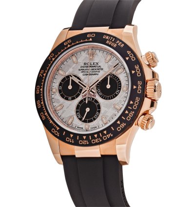 Rolex Daytona 116515ln Rose Gold Meteorite Dial