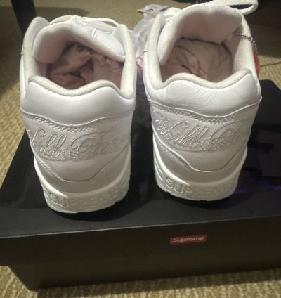 Nike Supreme Air Max 1 87 Sp Shoes Triple White Hf8813