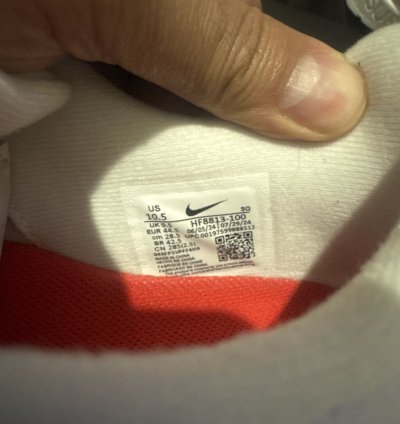 Nike Supreme Air Max 1 87 Sp Shoes Triple White Hf8813