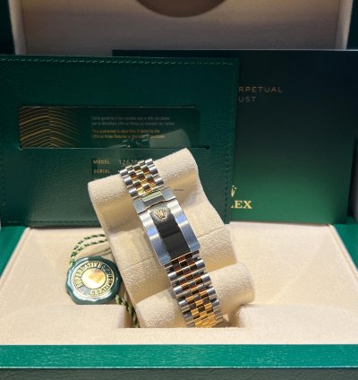 Rolex Datejust 36 126283rbr Datejust 36mm Two-tone Mop Diamond Dial Diamond Bezel Jubilee