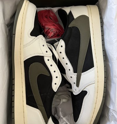 Nike Travis Scott Jordan 1 Low Olive