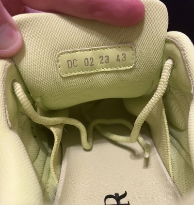 Dior B30 Sneaker Yellow