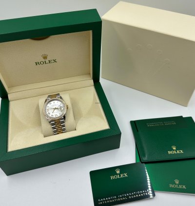 Rolex Datejust 36 126283rbr Silver Roman Jubilee