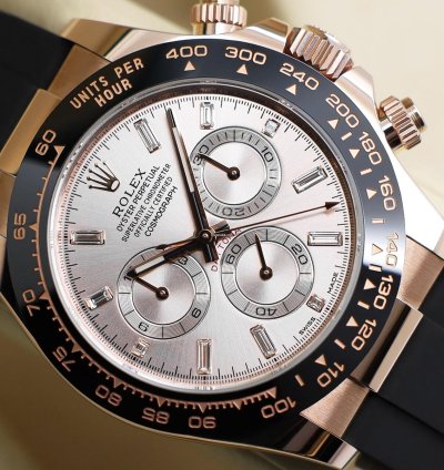 Rolex Daytona 116515ln Sundust Baguette Neu 2023 Full Set