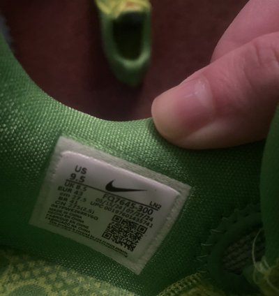 Nike Vapor Edge Kobe 6 Grinch Cleats