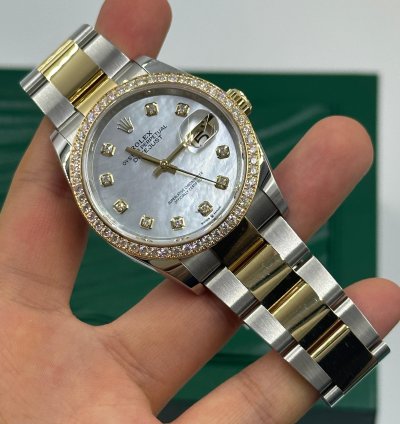 Rolex Datejust 36 126283rbrng Mother Of Pearl Oyster