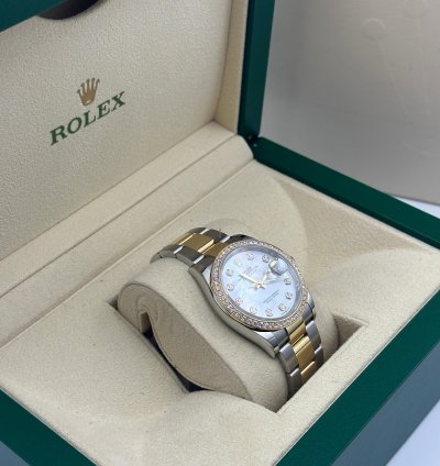 Rolex Datejust 36 126283rbrng Mother Of Pearl Oyster