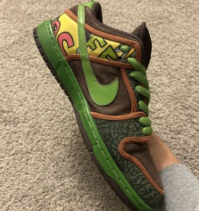 Nike Dunk Low Premium Sb Qs De La Soul Size 9 5