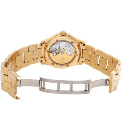 Patek Philippe Aquanaut 5066 1j 18k Yellow Gold 36mm Watch